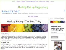 Tablet Screenshot of healthy-eating-support.org